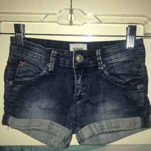 Hudson jeans roll cuff jegging shorts
